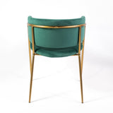 Scaun de dining Mia, culoarea verde