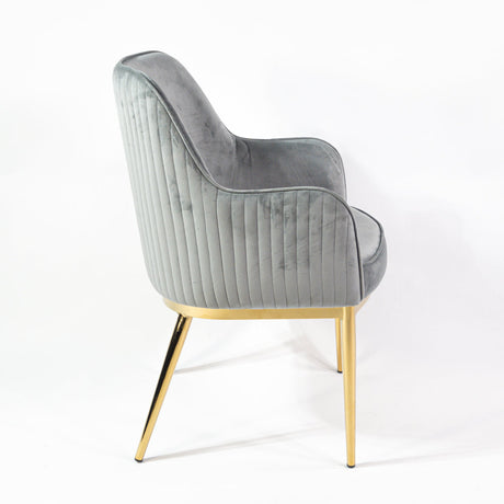 Nolan scaun de dining premium, culoarea gri