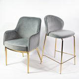 Nolan scaun de dining premium, culoarea gri