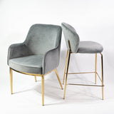 Nolan scaun de dining premium, culoarea gri