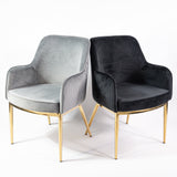 Nolan scaun de dining premium, culoarea gri