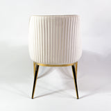 Nolan scaun de dining premium, culoarea crem