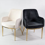 Nolan scaun de dining premium, culoarea crem