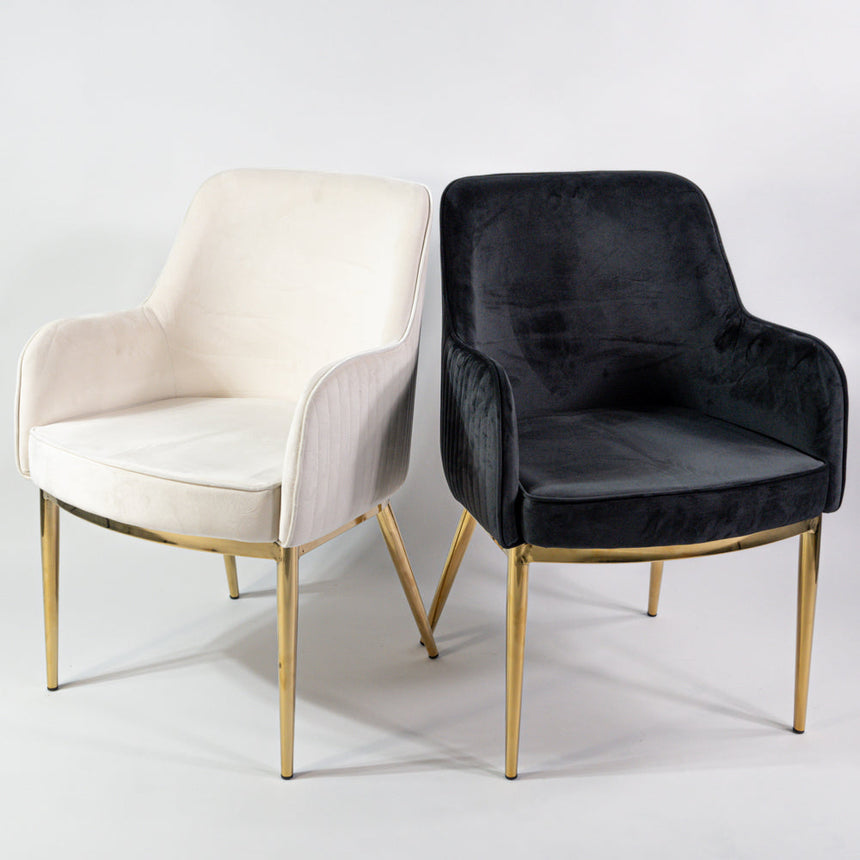 Nolan scaun de dining premium, culoarea neagră