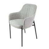 Scaun de dining Porto premium, culoarea gri