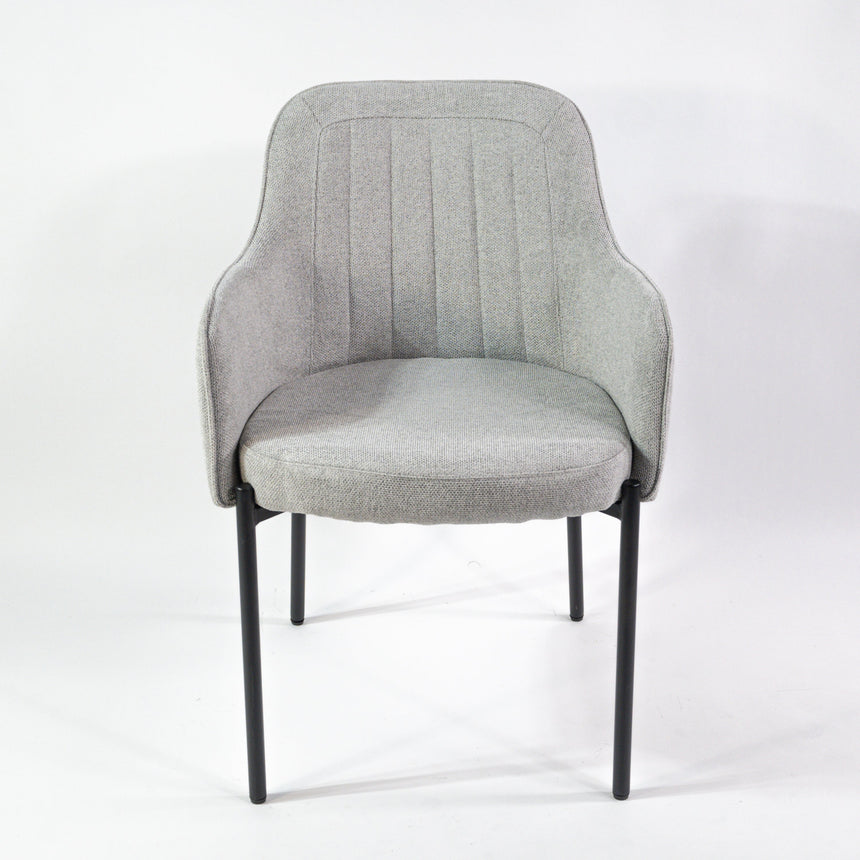 Scaun de dining Porto premium, culoarea gri