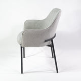 Scaun de dining Porto premium, culoarea gri