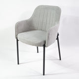 Scaun de dining Porto premium, culoarea gri