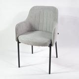 Scaun de dining Porto premium, culoarea gri