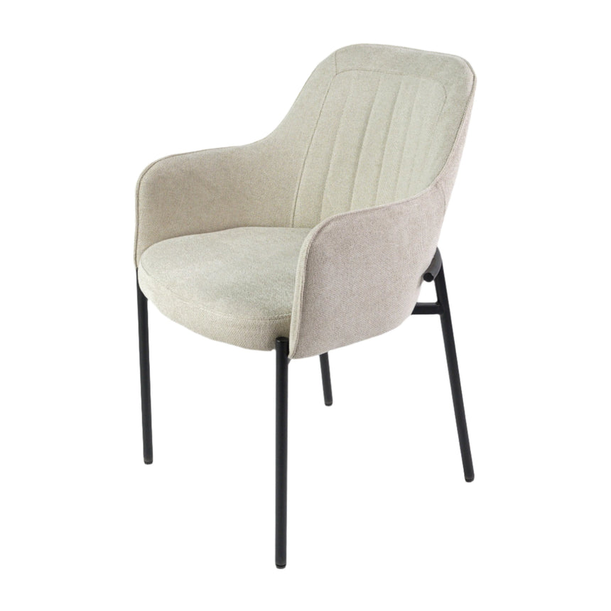 Scaun de dining Porto premium, culoarea bej