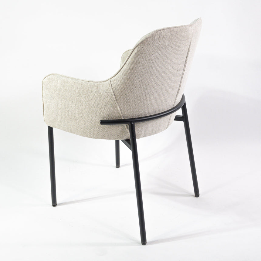 Scaun de dining Porto premium, culoarea bej