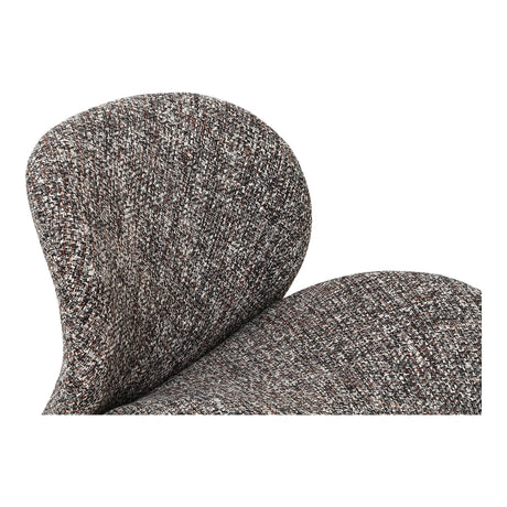 Fotoliu Sofia, culoare maro amestecatMobCenter