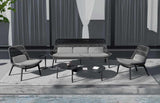 Grattoni Como – set mobilier de gradina si terasa, pentru 4 persoane, culoare antraciteMobCenter