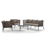 Set mobilier de grădină Grattoni Cuba 5 persoane