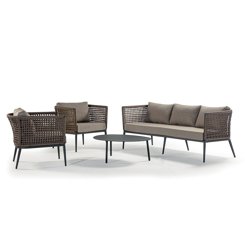 Set mobilier de grădină Grattoni Cuba 5 persoane