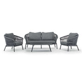 Grattoni Tropea - set mobilier de gradina si terasa, pentru 4 persoaneMobCenter