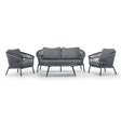 Set mobilier de grădină Grattoni Tropea 4 persoane