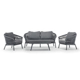 Set mobilier de grădină Grattoni Tropea 4 persoane