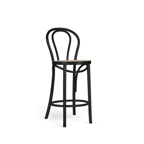 Scaun de bar Paged Classic H-1840 cu șezut împletit