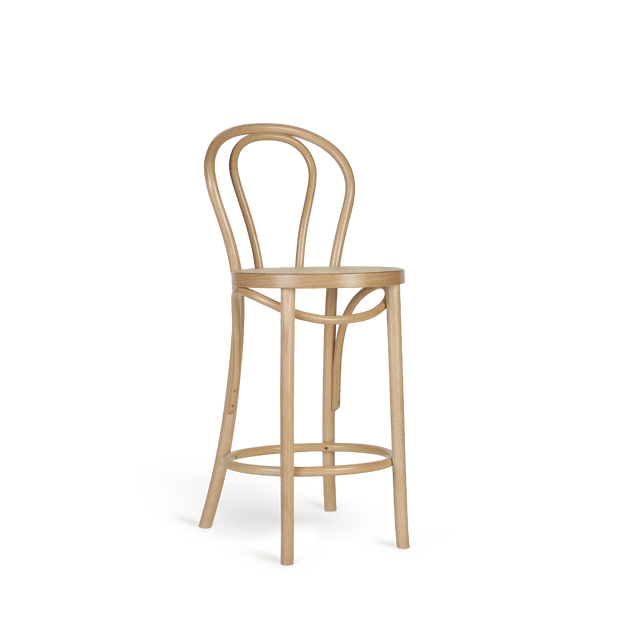 Scaun de bar Paged Classic H-1840 cu șezut împletit