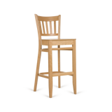 Scaun de bar Paged Classic H-5210 - fag masiv, 76 cm