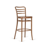 Scaun de bar Paged Classic H-8291 din lemn de fag masiv