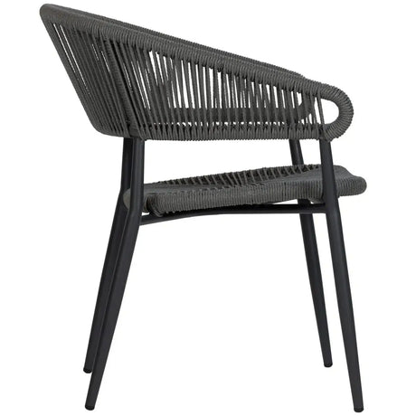 Jacco scaun de terasa pentru exterior, culoare griMobCenter