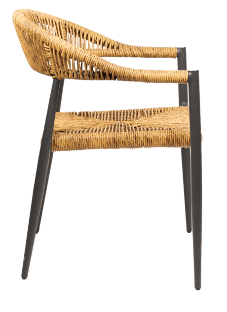 Jonah scaun de terasa pentru exterior, culoare naturalMobCenter