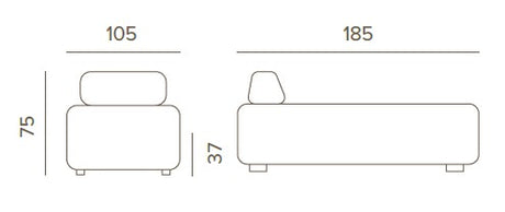 Sezlonguri de gradina Grattoni Geometry