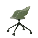 Scaun pivotant Lady B Pop cu rotile – tapițat