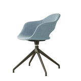 Scaun pivotant Lady B Pop cu bază tip stea – tapițat