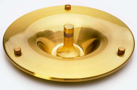 Lampă de birou Arte alb și auriu - aluminiu, sticlăMobCenter