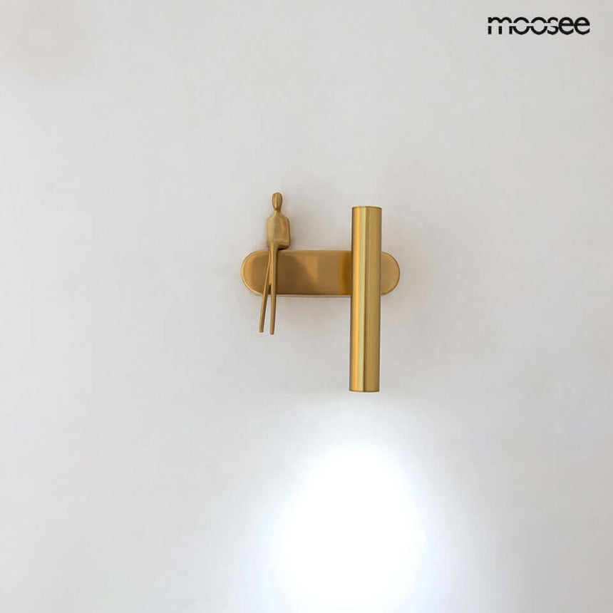 Lampă de perete Boy Tube R goldMobCenter
