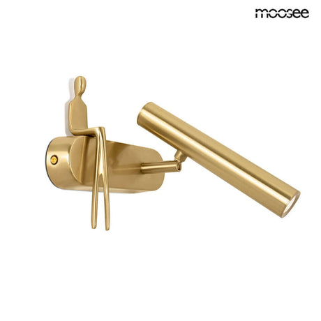 Lampă de perete Boy Tube R goldMobCenter