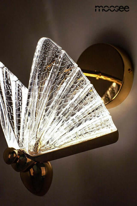 Lampă de perete Butterfly S goldMobCenter