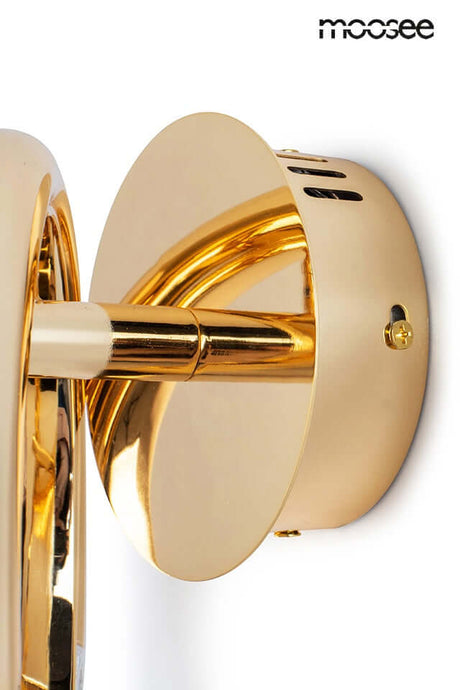 Lampă de perete Helios aurieMobCenter