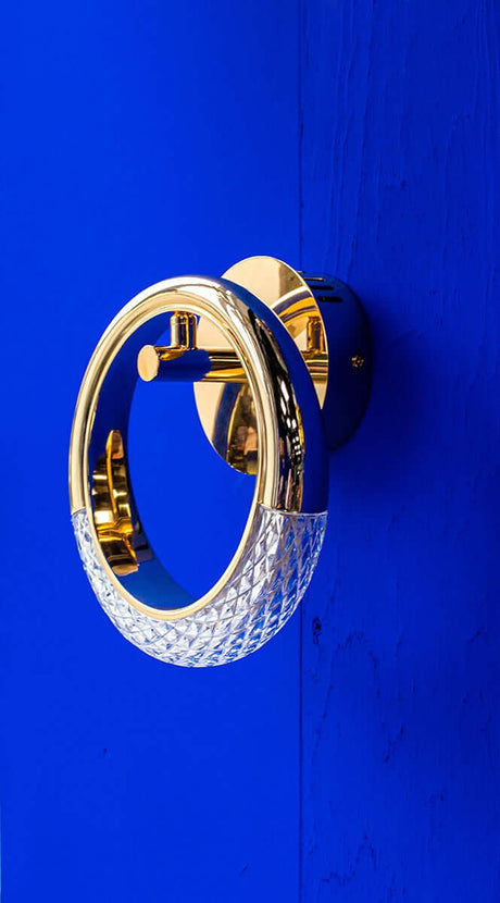 Lampă de perete Helios aurieMobCenter