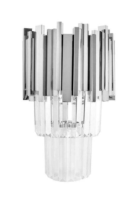 Lampă de perete Imperial Wall Silver - oțel, cristalMobCenter