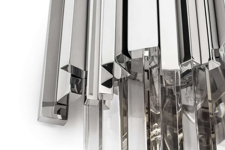 Lampă de perete Imperial Wall Silver - oțel, cristalMobCenter