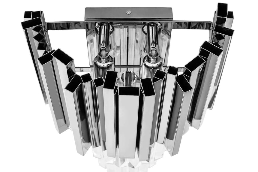 Lampă de perete Imperial Wall Silver - oțel, cristalMobCenter