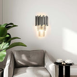Lampă de perete Imperial Wall Silver - oțel, cristalMobCenter