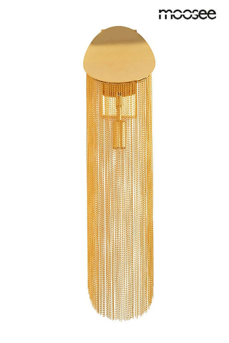 Lampă de perete Lambada lanțuri auriiMobCenter