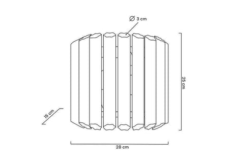 Lampă de perete Palace aurieMobCenter