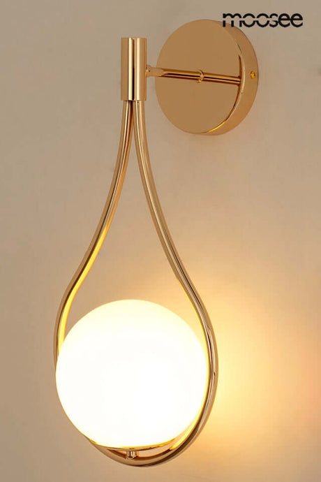 Lampă de perete Roma aurieMobCenter