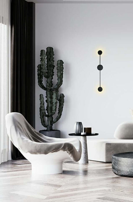 Lampă de perete Shadow 2 Close negruMobCenter