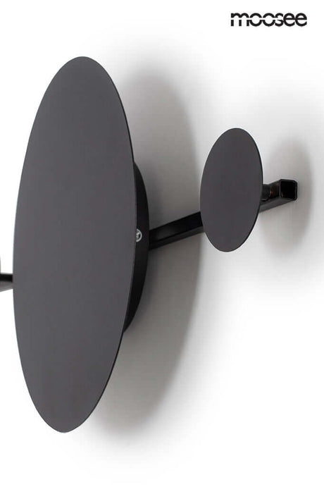 Lampă de perete Shadow Hang cu cuier negruMobCenter