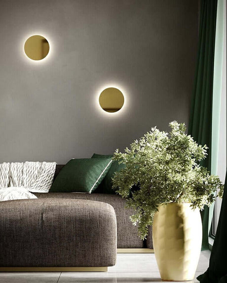 Lampă de perete Shadow Sun 30 auriuMobCenter