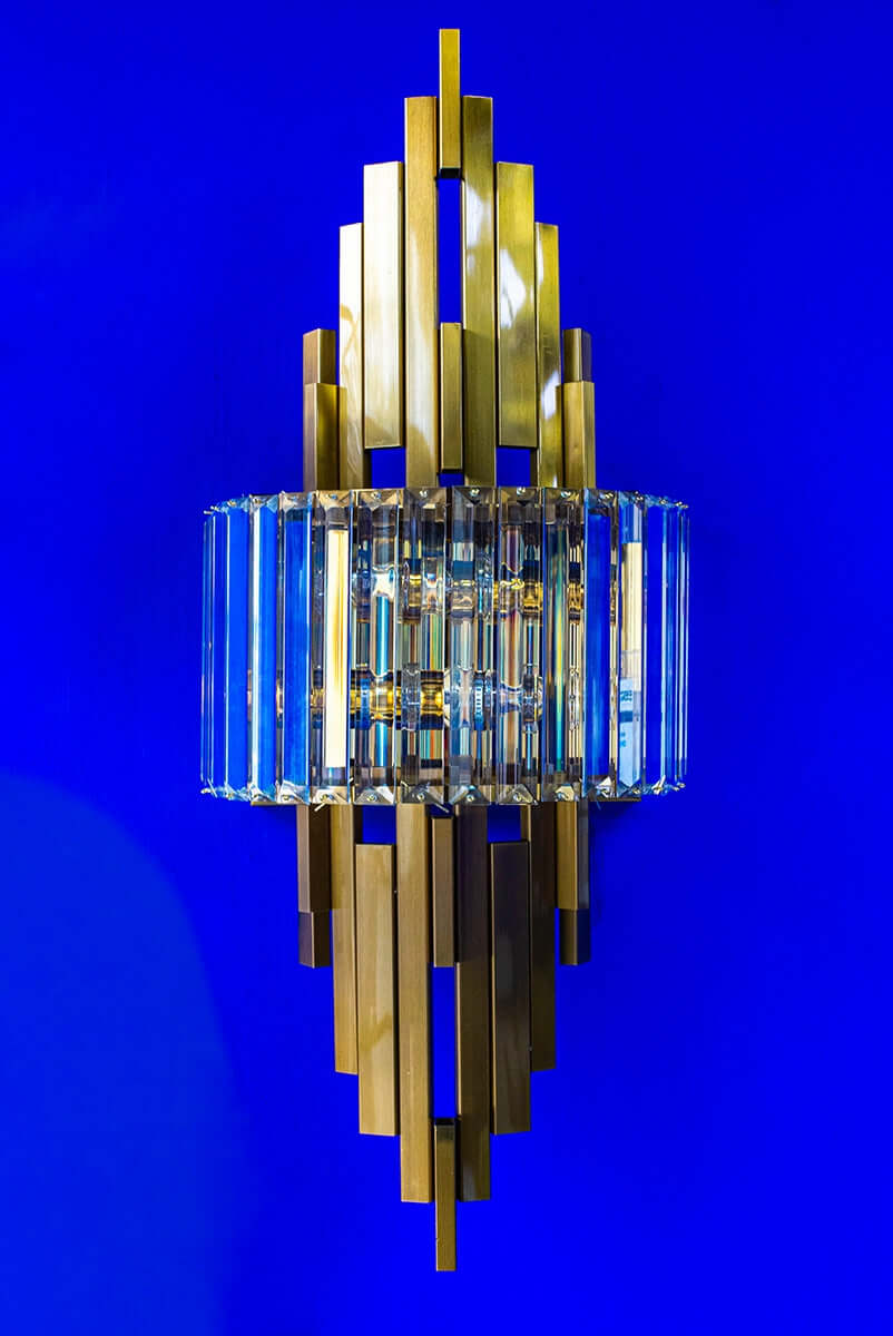 Lampă de perete Towers aurieMobCenter