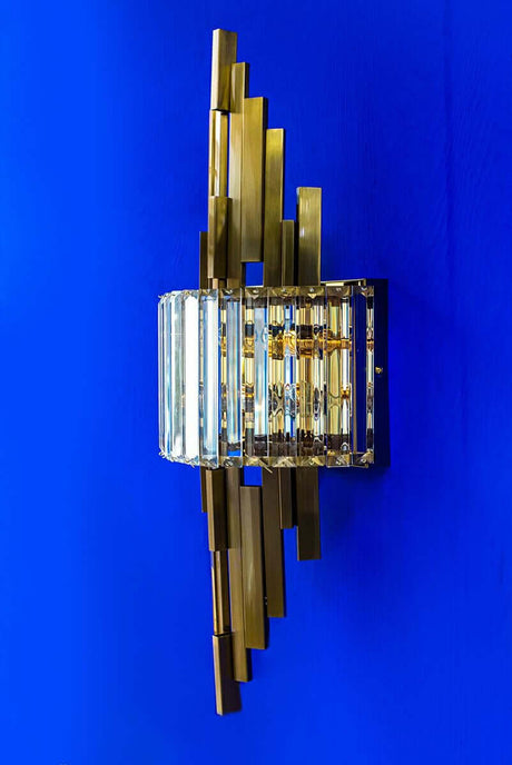 Lampă de perete Towers aurieMobCenter