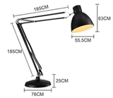 Lampă de podea Giant negru - metalMobCenter
